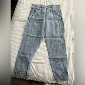 Athleta Denim CABO LINEN JOGGER